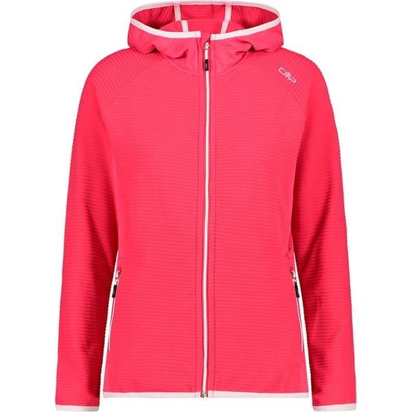 Cmp 32g5906 Fleecejakke Med Hætte Rød 2XL Kvinde