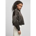 Miniatyrbillede 1 af 5: Urban Classics Oversized Satin Jakke Sort 2XL Kvinde