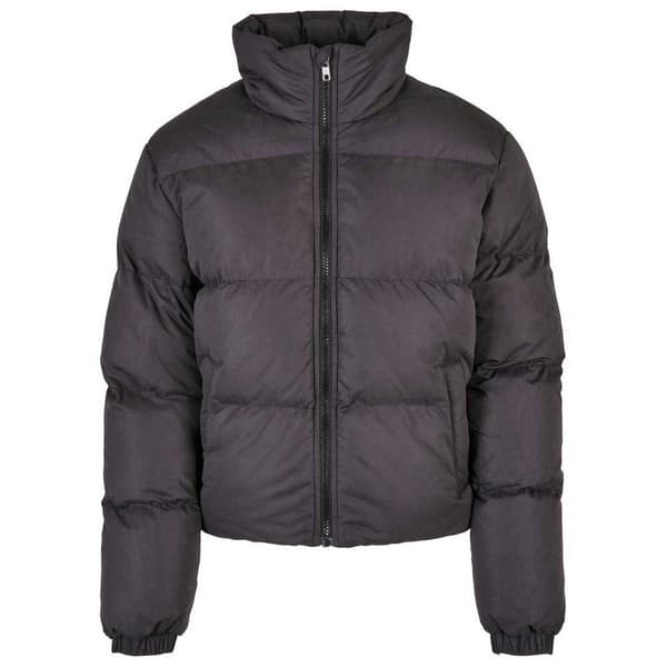 Urban Classics Peached Jakke Sort 5XL Kvinde