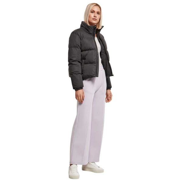 Urban Classics Peached Jakke Sort 5XL Kvinde
