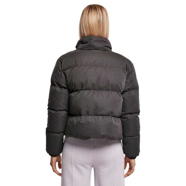 Urban Classics Peached Jakke Sort 5XL Kvinde