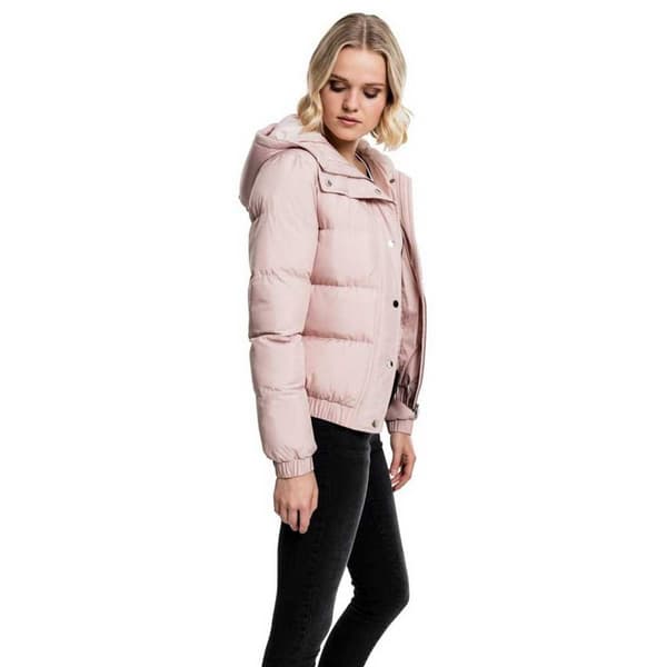 Urban Classics Puffer Jakke Rosa XL Kvinde