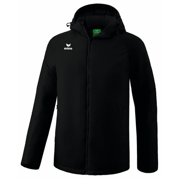 Erima Winter Team Jakke Sort 2XL Mand