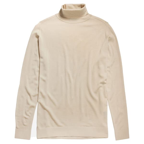 G-star D22502-b692 Loose Striktrøje Med Høj Hals Beige XS Kvinde