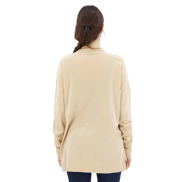 G-star D22502-b692 Loose Striktrøje Med Høj Hals Beige XS Kvinde
