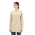 Miniatyrbillede 1 af 6: G-star D22502-b692 Loose Striktrøje Med Høj Hals Beige XS Kvinde