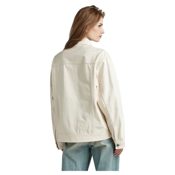 G-star Oversized Western Jakke Beige XS Kvinde