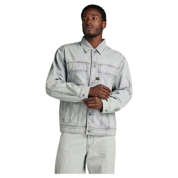 G-star D24332-d536 Jeansjacka Grå M Man