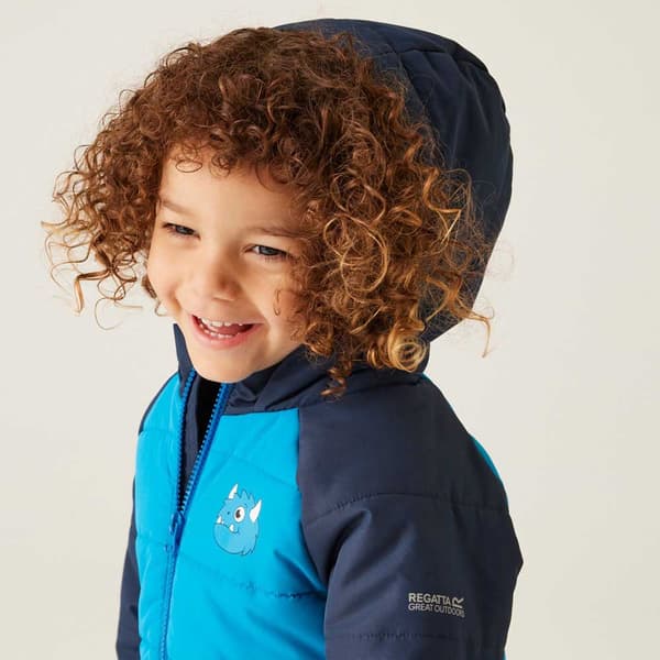 Regatta Animal Baffle Jakke Blå 24 Months-3 Years Dreng