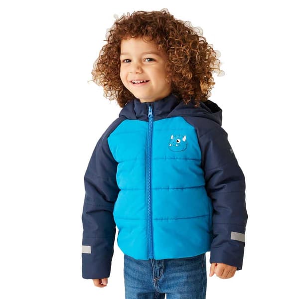 Regatta Animal Baffle Jakke Blå 24 Months-3 Years Dreng