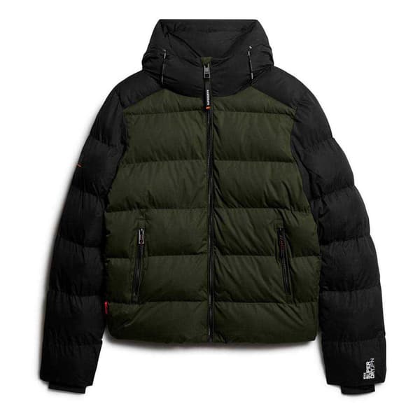 Superdry Colour Block Sport Jacka Grönt L Man
