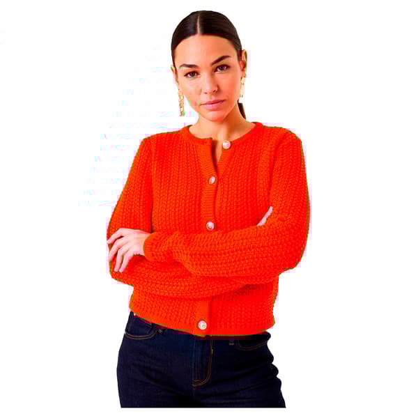 Garcia Ge40100 Cardigan Orange S Kvinde