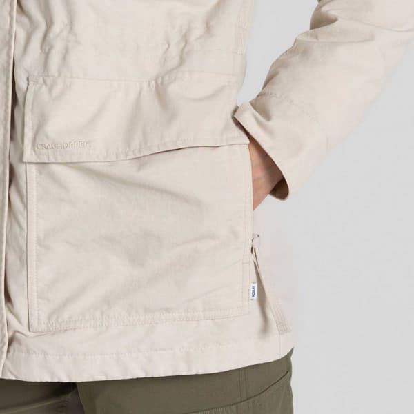 Craghoppers Nosilife Adventure Jakke Beige 44 Kvinde