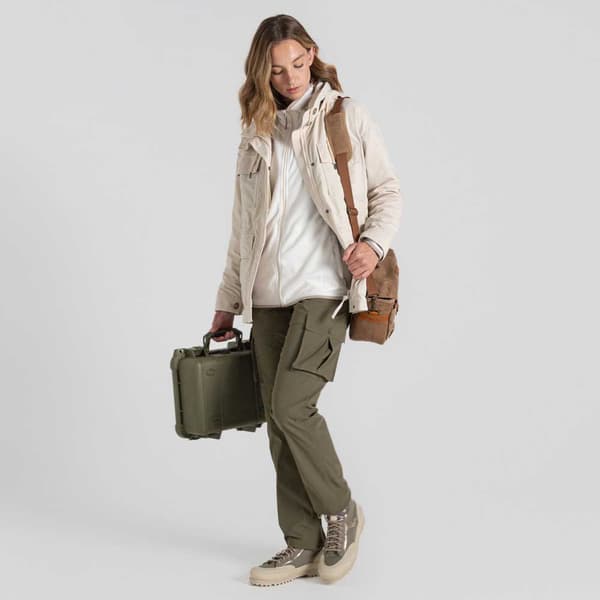 Craghoppers Nosilife Adventure Jakke Beige 44 Kvinde