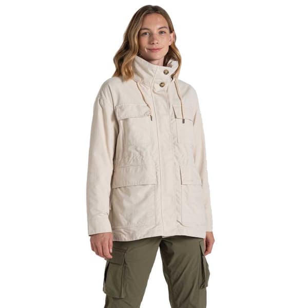 Craghoppers Nosilife Adventure Jakke Beige 44 Kvinde