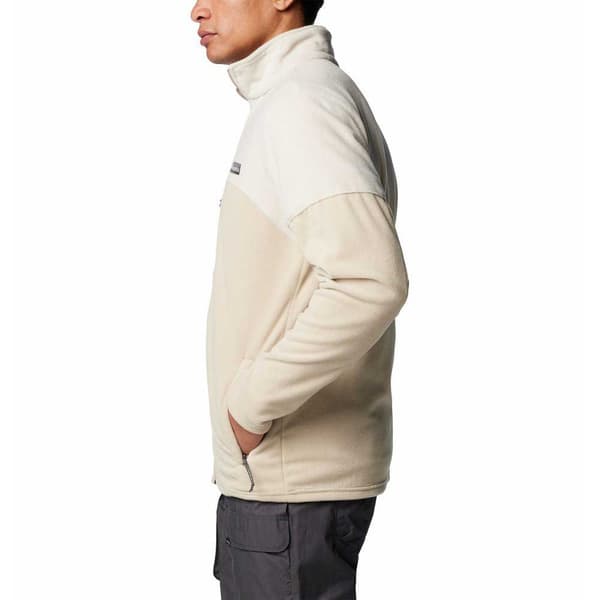 Columbia Basin Trail™ Iii Fleecejakke Med Fuld Lynlås Beige S Mand