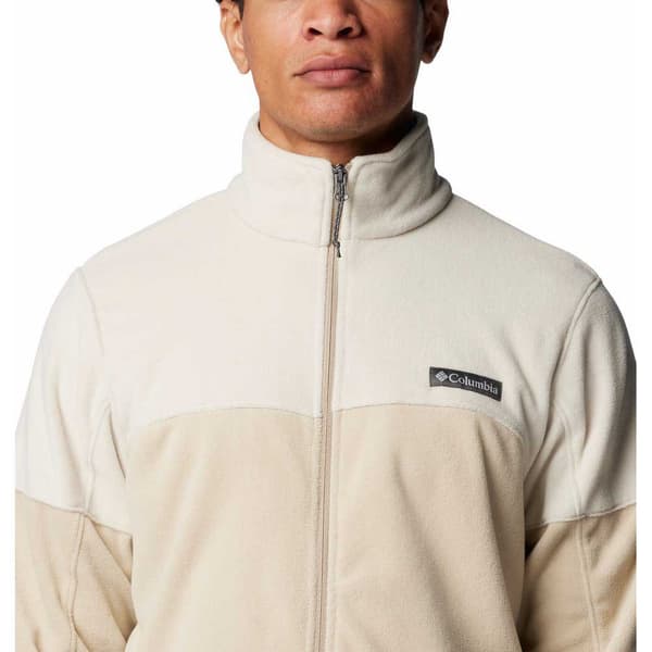 Columbia Basin Trail™ Iii Fleecejakke Med Fuld Lynlås Beige S Mand