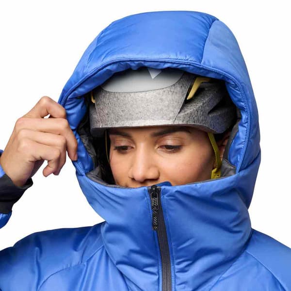 Black Diamond Belay Parka Blå L Kvinna
