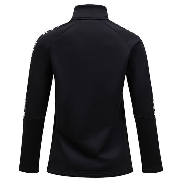 Peak Performance Rider Fleecejacka Med Dragkedja Svart M Kvinna