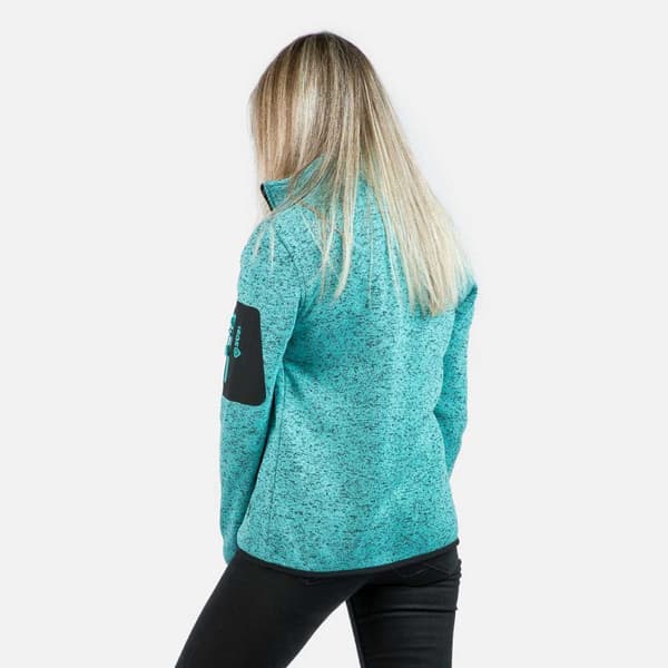 Izas Novi W Fleece Grönt 6XL Kvinna