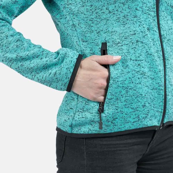 Izas Novi W Fleece Grönt 6XL Kvinna