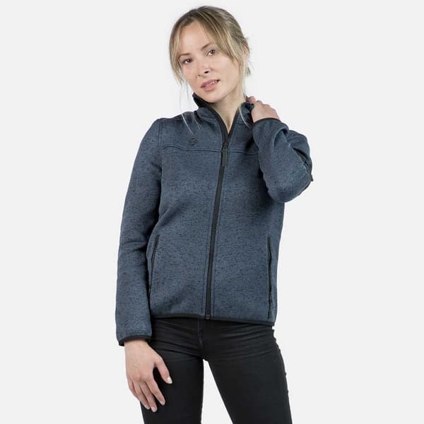 Izas Novi W Fleece Blå 2XL Kvinna
