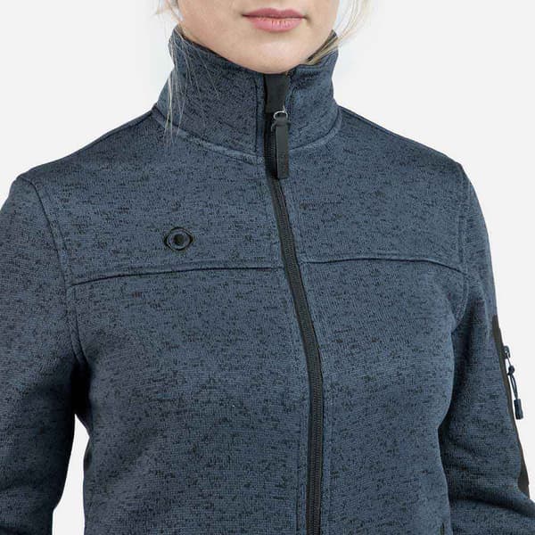 Izas Novi W Fleece Blå 2XL Kvinna