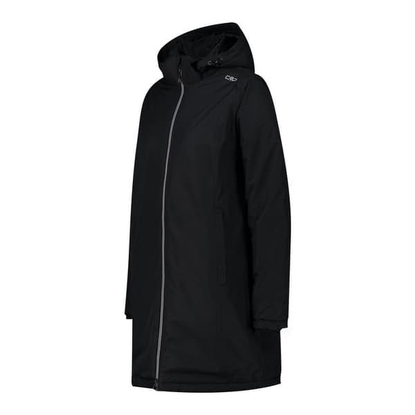 Cmp Coat Zip Hood 32z1406 Jakke Sort 3XL Kvinde