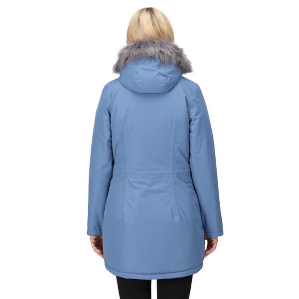 Regatta Voltera Parka Jakke Blå 14 Kvinde