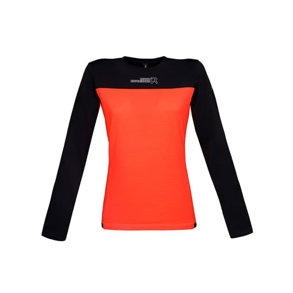 Rock Experience Arrows Crewneck Fleece Orange 2XL Kvinde