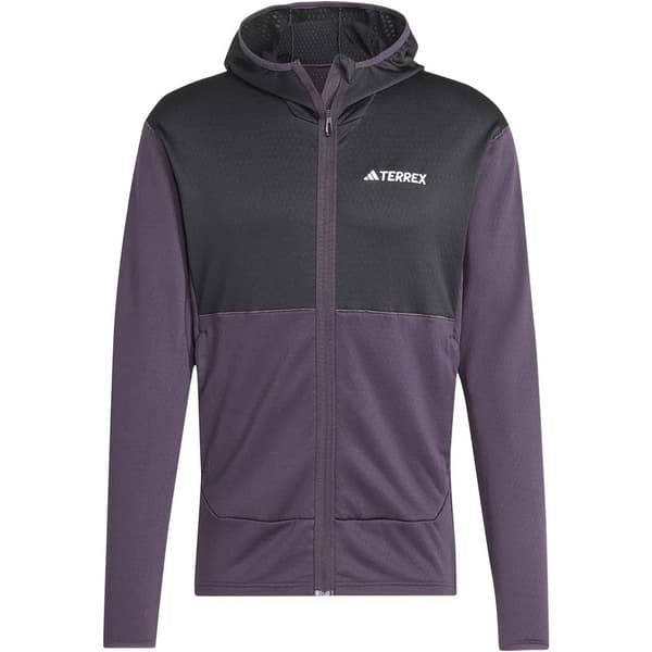Adidas Terrex Xperior Light Vetoketjullinen Fleecetakki Harmaa M Mies