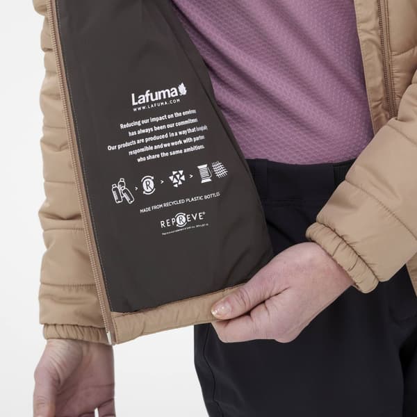 Lafuma Alta Loft Fleecejakke Med Fuld Lynlås Beige XL Kvinde