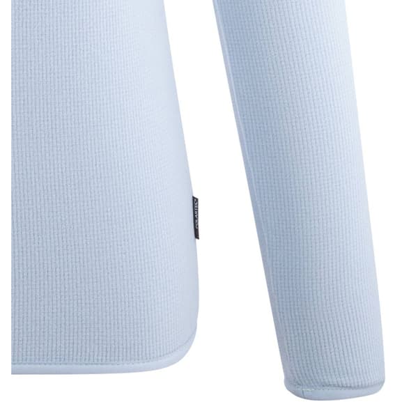 Millet K Lightgrid Fleece Med Halv Dragkedja Blå L Kvinna