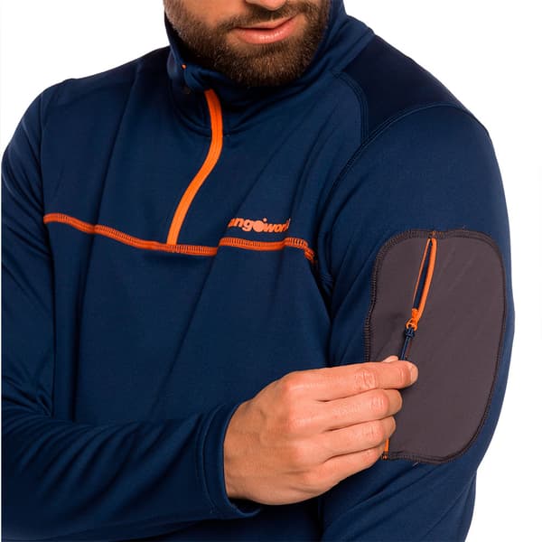 Trangoworld Trieves Fleece Blå 2XL Man