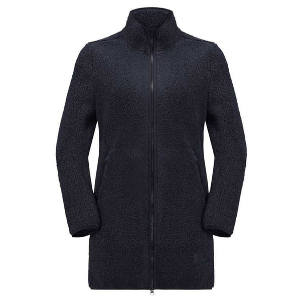 Jack Wolfskin High Curl Coat Jakke Blå XS Kvinde