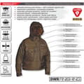 Miniatyrbillede 3 af 3: Traper Fly Jukon Jakke Brun L Mand