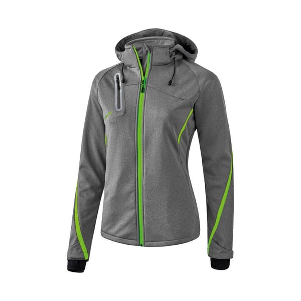 Erima Softshell Fonction Jakke Grå 34 Kvinde