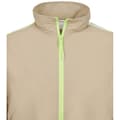 Miniatyrbillede 7 af 7: Urban Classics Piped Track Jakke Beige M Kvinde