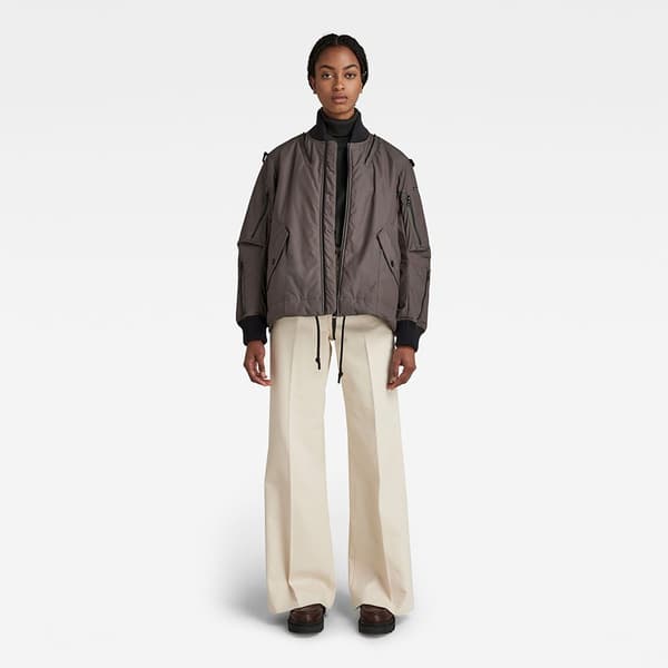 G-star Multi Pocket Bomberjacka Brun S Kvinna