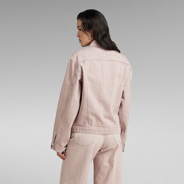 G-star D23643-d480 Jeansjacka Beige S Kvinna