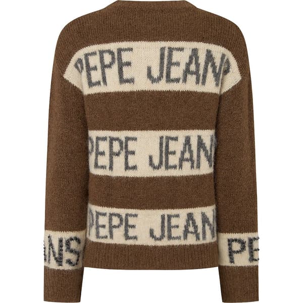 Pepe Jeans Helmi Tröja Brun L Kvinna