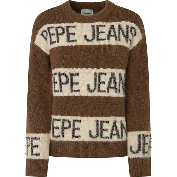 Pepe Jeans Helmi Tröja Brun L Kvinna