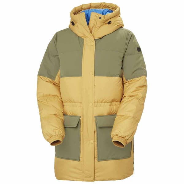 Helly Hansen Escape Down Parka Gul L Kvinde