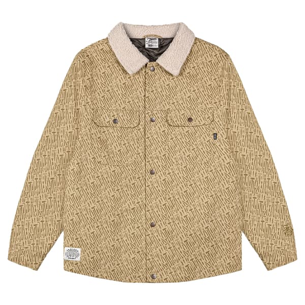 Grimey X Sk8land Canvas Jakke Beige M Mand