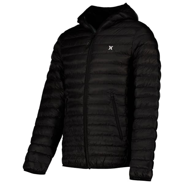 Hurley Campbell Pufferjakke Sort L Mand