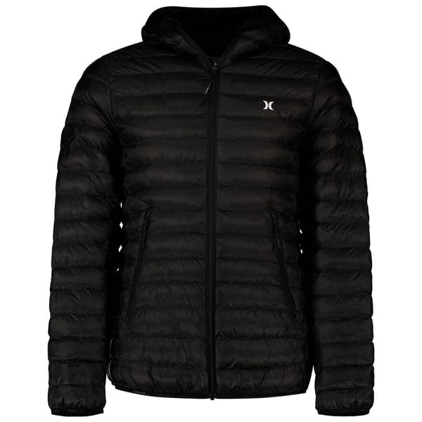 Hurley Campbell Pufferjakke Sort L Mand