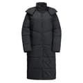 Miniatyrbillede 2 af 6: Jack Wolfskin Karolinger Frakke Sort M Kvinde