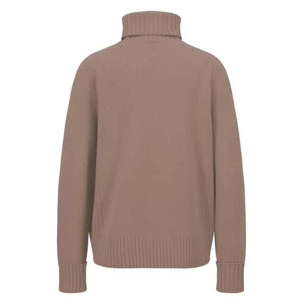 Fynch Hatton 24107440 Tröja Med Hög Krage Beige,Grå L Kvinna