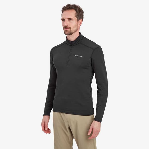 Montane Protium Lite Fleece Svart S Man