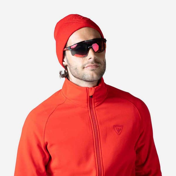 Rossignol Classique Clim Fleece Med Halv Dragkedja Orange L Man